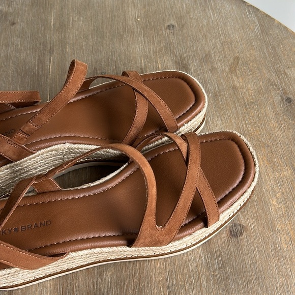 Lucky Brand Carolie Espadrille Wedge Sandals Women’s Size 11 NWOT - Picture 11 of 15